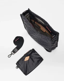 MZ Wallace Metro|Baby|Box Metro Crossbody Black