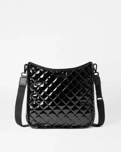 MZ Wallace Metro|Crossbody|Box Metro Crossbody BlackLacquer