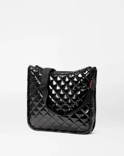 MZ Wallace Metro|Crossbody|Box Metro Crossbody BlackLacquer