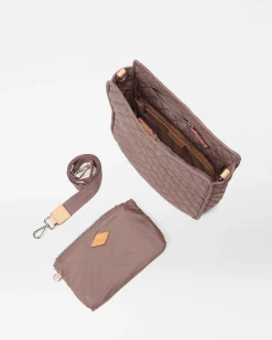 MZ Wallace Metro|Crossbody|Box Metro Crossbody Mauve