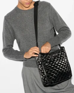 MZ Wallace Metro|Crossbody|Box Metro Crossbody BlackLiquid