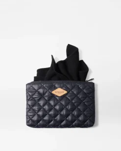 MZ Wallace Accessories|Cashmere Bandana Set Black