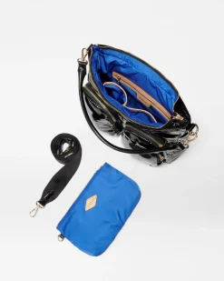 MZ Wallace Chelsea|Crossbody|Chelsea Hobo BlackLacquer