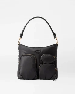 MZ Wallace Chelsea|Shoulders|Chelsea Hobo Black