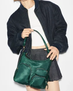 MZ Wallace Chelsea|Shoulders|Chelsea Hobo Emerald