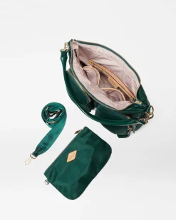 MZ Wallace Chelsea|Shoulders|Chelsea Hobo Emerald