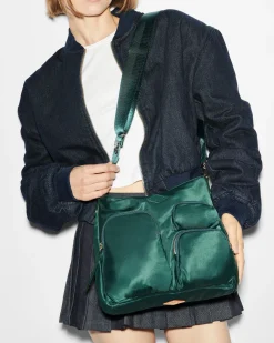 MZ Wallace Chelsea|Shoulders|Chelsea Hobo Emerald