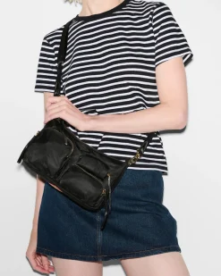 MZ Wallace Chelsea|Shoulders|Chelsea Petite Shoulder Black