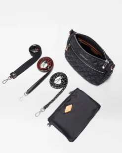 MZ Wallace Crosby|Crossbody|Crosby Ella Crossbody Black