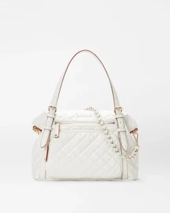 MZ Wallace Crosby|Totes|Crosby Everywhere Tote PearlMetallic