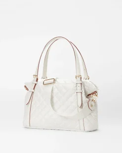 MZ Wallace Crosby|Totes|Crosby Everywhere Tote PearlMetallic