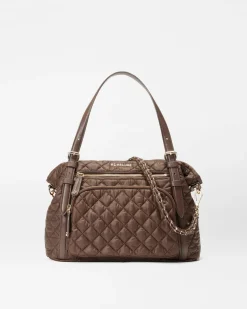 MZ Wallace Totes|MZW Exclusives|Crosby Everywhere Tote Walnut