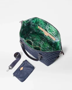 MZ Wallace Crosby|Duffels|Crosby Getaway DawnWithTropicalPalm
