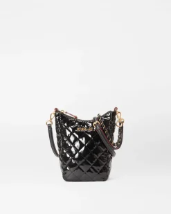 MZ Wallace Crosby|Crossbody|Crosby Go BlackLacquer