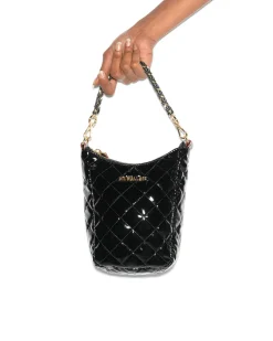 MZ Wallace Crosby|Crossbody|Crosby Go BlackLacquer