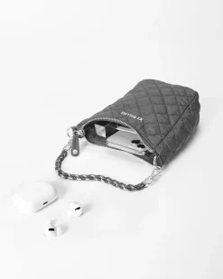 MZ Wallace Crosby|Crossbody|Crosby Go LightGoldPearlMetallic