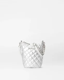 MZ Wallace Crosby|Crossbody|Crosby Go MatteSilver