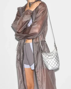 MZ Wallace Crosby|Crossbody|Crosby Go MatteSilver