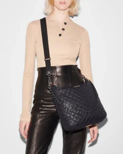 MZ Wallace Crosby|Work|Crosby Hobo BlackRec