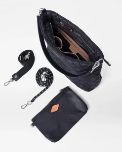 MZ Wallace Crosby|Work|Crosby Hobo BlackRec