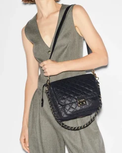 MZ Wallace Crosby|Crossbody|Crosby Lock Medium Crossbody Black