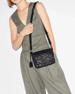MZ Wallace Crosby|Crossbody|Crosby Lock Small Crossbody Black