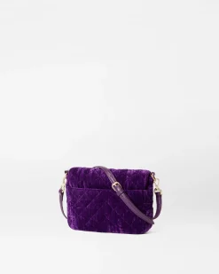 MZ Wallace Crosby|Crossbody|Crosby Lock Small Crossbody VelvetAmethyst