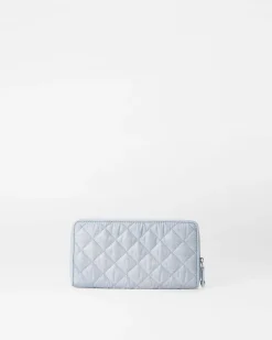 MZ Wallace Crosby|Accessories|Crosby Long Wallet Chambray