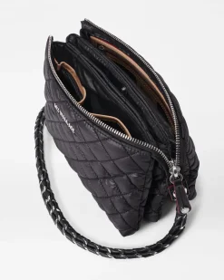 MZ Wallace Crosby|Crossbody|Crosby Pippa Black