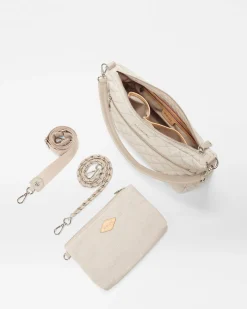MZ Wallace Shoulders|Crosby|Crosby Shoulder TrueLinen