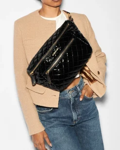 MZ Wallace Crosby|Belt Bags & Slings|Crosby Sling BlackLacquer
