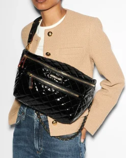 MZ Wallace Crosby|Belt Bags & Slings|Crosby Sling BlackLacquer