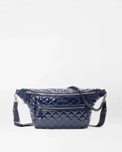 MZ Wallace Crosby|Belt Bags & Slings|Crosby Sling NavyLacquer