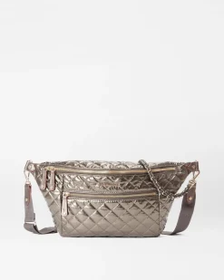 MZ Wallace Crosby|Belt Bags & Slings|Crosby Sling MoondustMetallicLacquer