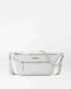 MZ Wallace Crosby|Belt Bags & Slings|Crosby Sling PebbleLiquid