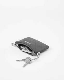 MZ Wallace Accessories|Flat Metro Key Pouch BlackRec