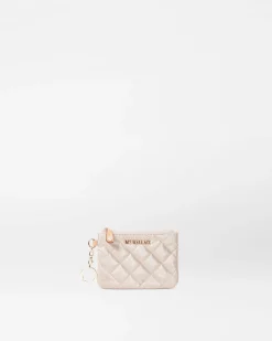 MZ Wallace Metro|Accessories|Flat Metro Key Pouch PaleRoseGold