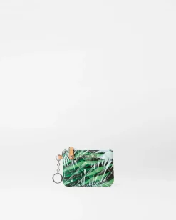 MZ Wallace Metro|Accessories|Flat Metro Key Pouch TropicalPalm