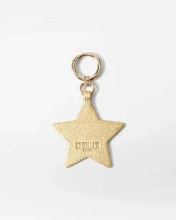 MZ Wallace Accessories|MZW Exclusives|Key Charm LightGoldSequin