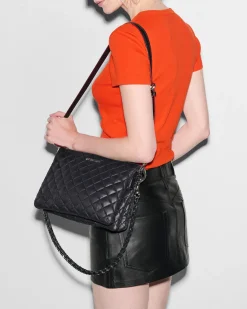 MZ Wallace Crosby|Crossbody|Large Crosby Pippa Black