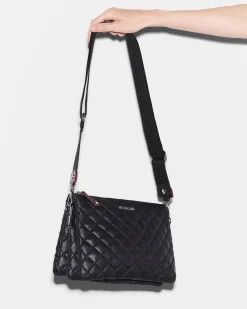MZ Wallace Crosby|Crossbody|Large Crosby Pippa Black