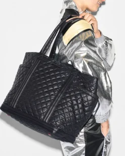 MZ Wallace Metro|Totes|Large Empire Tote Black