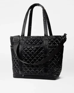 MZ Wallace Metro|Totes|Large Empire Tote BlackLiquid