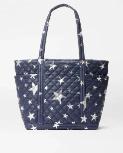 MZ Wallace Metro|Totes|Large Empire Tote DawnWithLargeSilverStar