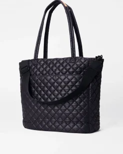 MZ Wallace Metro|Work|Large Metro Quatro Tote BlackRec