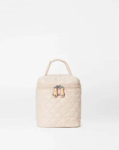 MZ Wallace Accessories|Metro|Large Vanity Case Mushroom
