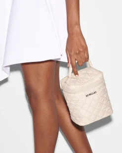 MZ Wallace Accessories|Metro|Large Vanity Case Mushroom