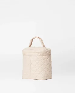MZ Wallace Accessories|Metro|Large Vanity Case Mushroom