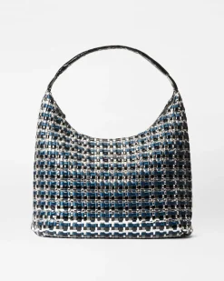 MZ Wallace Shoulders|Large Woven Shoulder MidnightWoven
