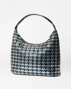 MZ Wallace Shoulders|Large Woven Shoulder MidnightWoven
